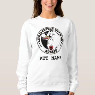 Sweatshirt La Vie Personnalisée Australienne Est Meilleure A