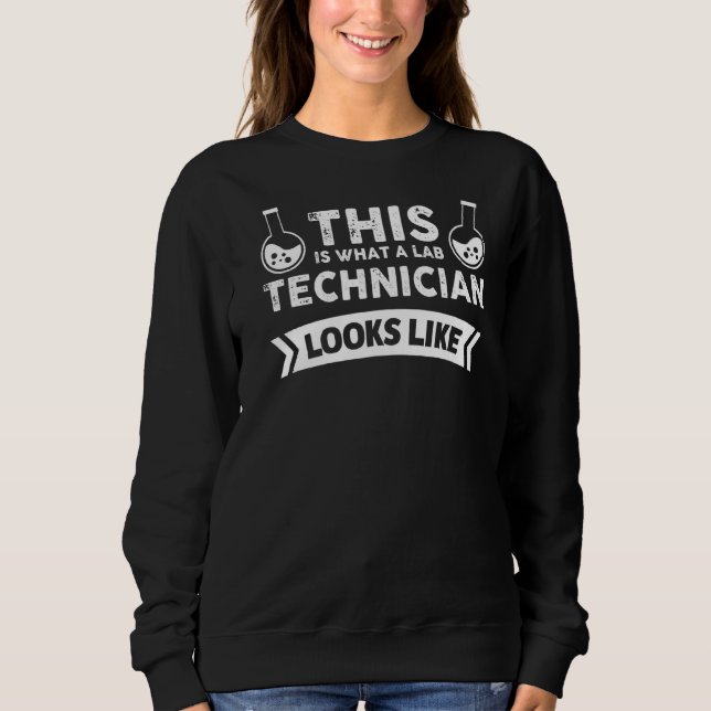 Sweatshirt Lab Week Lab Tech Science Technologue Médicale Gee (Devant)