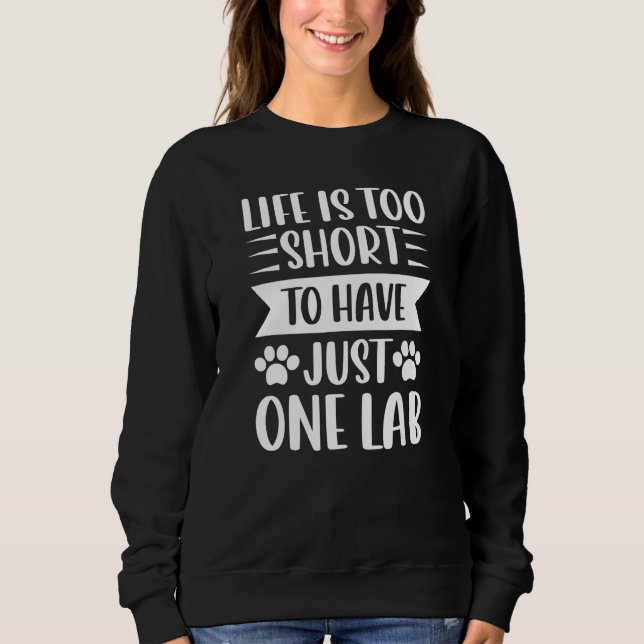 Sweatshirt Laboratoire de chocolat jaune noir Pas seulement u (Devant)