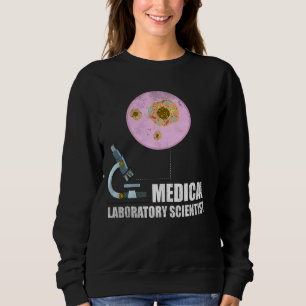 Sweatshirt Laboratoire Geek Technicien Laboratoire Médicale