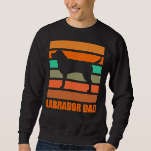 Sweatshirt Labrador Dad Retro