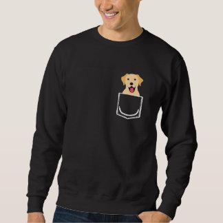 Sweatshirt Labrador In Pocket  Peeking Dog