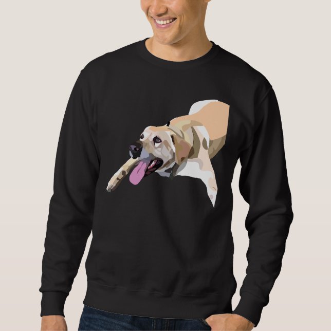 Sweatshirt Labrador "lab" Retriever (Devant)