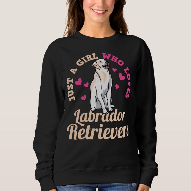 Sweatshirt Labrador Retriever 19 (Devant)