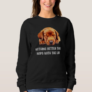 Sweatshirt Labrador Retriever Fox Red Maman Papa faisant la s