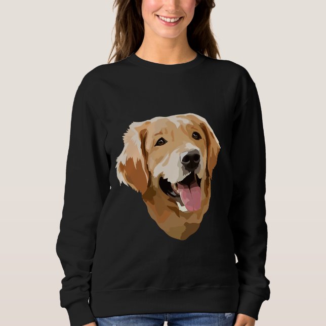Sweatshirt Labrador Retriever Golden (Devant)