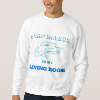 Sweatshirt Lac Malawi Cichlids Mbuna Peacock Cichlid Poisson 