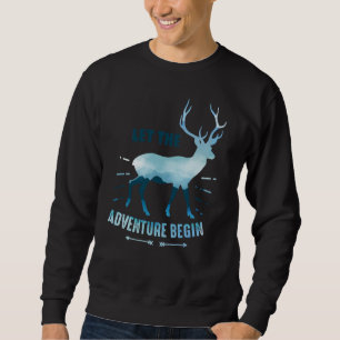 Sweatshirt Laisser l'aventure commencer