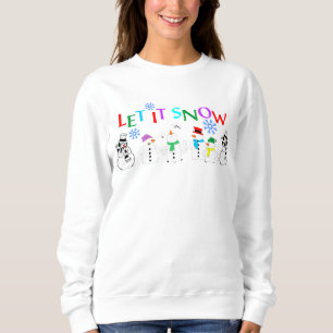 Sweatshirt Laisser neiger avec les neigeurs LS Tee femmes