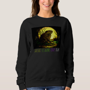 Sweatshirt Laissez Les Bons Temps Rouler Mardi Gras Nutria Ne