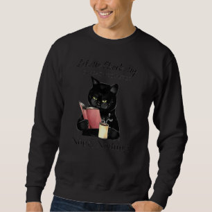 Sweatshirt Laissez-Moi Vérifier Mon Giveashitomètre Non Rien