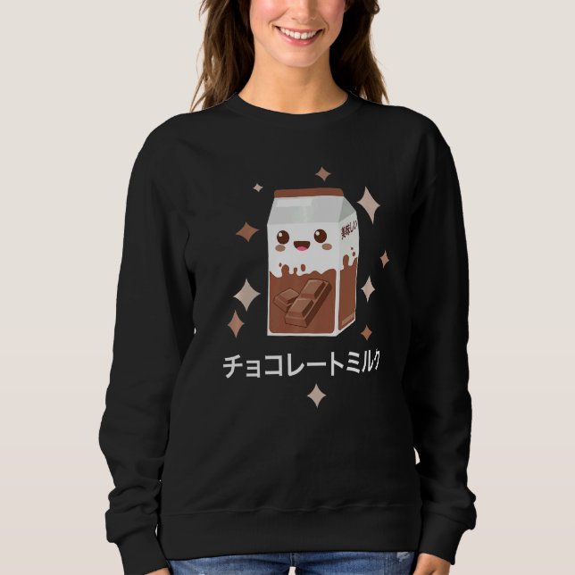 Sweatshirt Lait au chocolat (Devant)