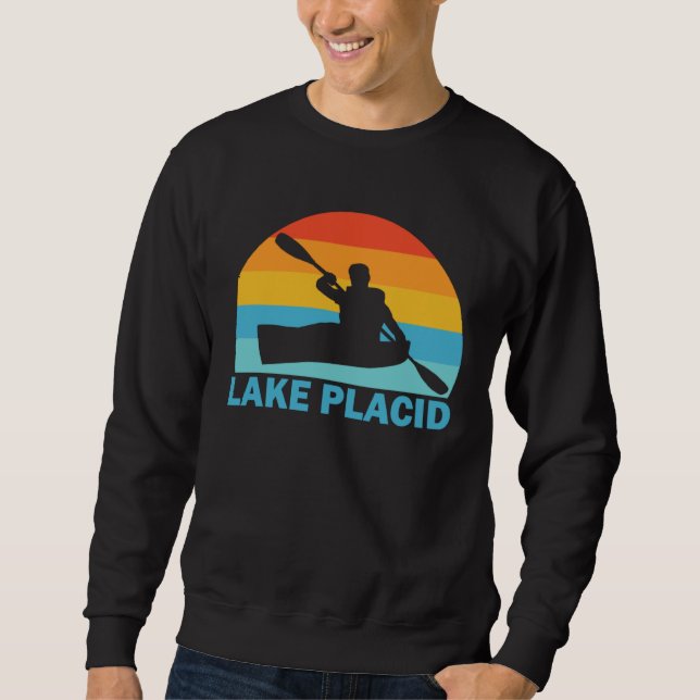 Sweatshirt Lake Placid Adirondacks Kayak (Devant)
