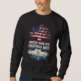 Sweatshirt L'Américain Cultive Avec Des Racines Argentines Dr