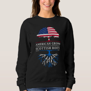 Sweatshirt L'Américain Cultive Avec Les Racines Écossaises Ec