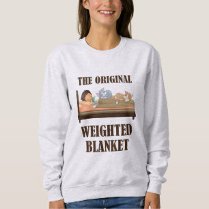 Sweatshirt L'Amoureux des chats original de la couverture pon