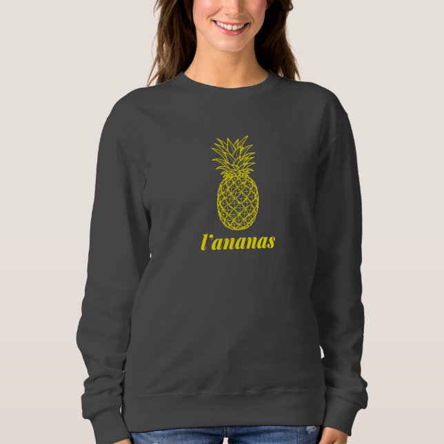 Sweatshirt l'ananas (Devant)