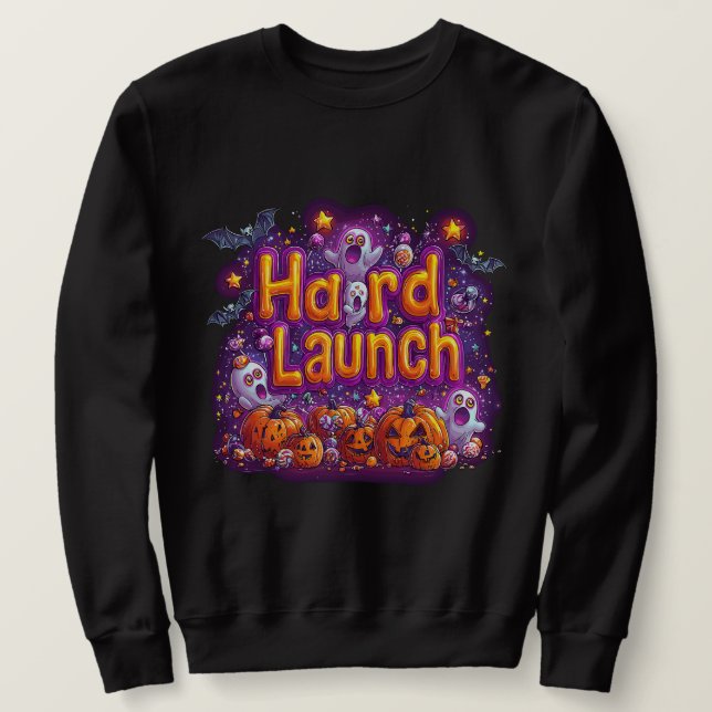 Sweatshirt Lancement dur | ExDesigner | Halloween (Design devant)