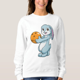 Sweatshirt Lapin à Bowling avec Bowling balle