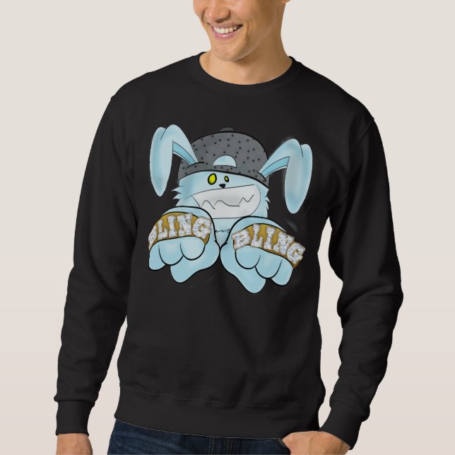 SWEATSHIRT LAPIN DE BLING (Devant)
