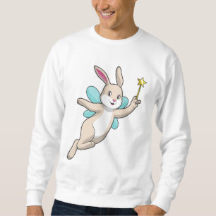 Sweatshirt Lapin en fée avec baguette magique