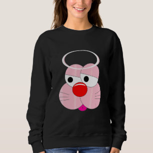Sweatshirt Lapin Triste  Je ne suis pas un Ange