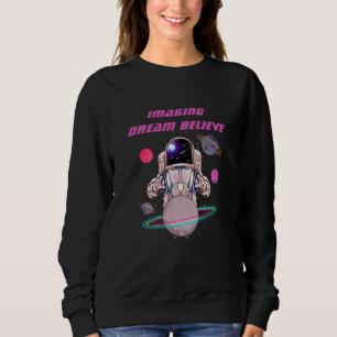 Sweatshirt L'astronaute cool Space Star Planètes