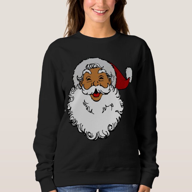 Sweatshirt latino-biracial santa claus (Devant)
