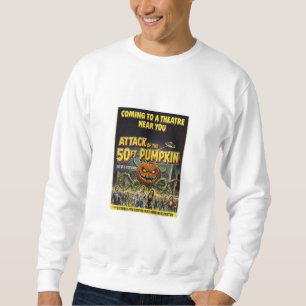 Sweatshirt L'attaque de la citrouille géante de 15 mètres