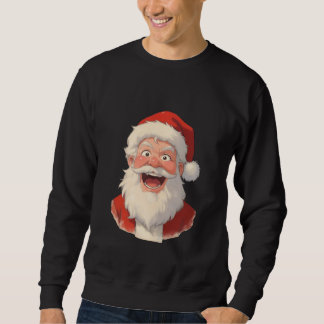 Sweatshirt Laughing santa
