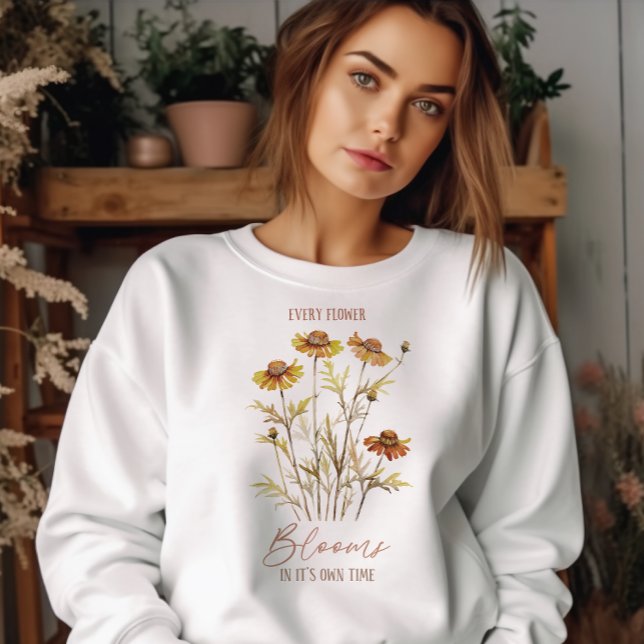 SWEATSHIRT L'AUTOMNE A MENÉ CHAQUE FLEURS DE FLEURS À SON MOM (Créateur téléchargé)
