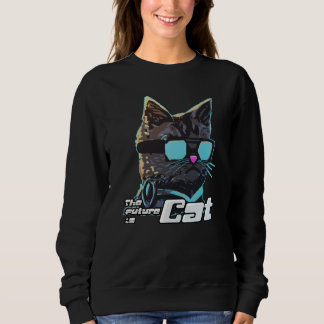 Sweatshirt L'avenir est le chat