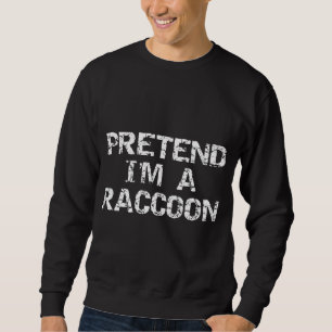 Sweatshirt Lazy Halloween Costume drôle Facile plaisanterie f