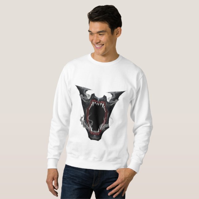 Sweatshirt Le Behemoth Maelstrom - Un Design Hauntintement Co (Devant entier)
