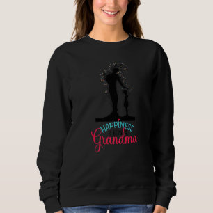 Sweatshirt Le Bonheur Est D'Être Une Grandma Granny L'Âge D'E
