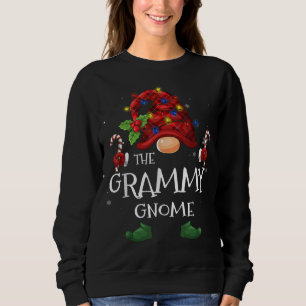 Sweatshirt Le Buffle Grammy Gnome Plaid Christmas Tree Ligh