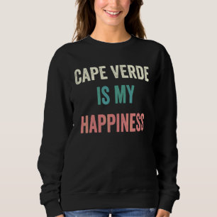 Sweatshirt Le Cap-Vert est mon bonheur