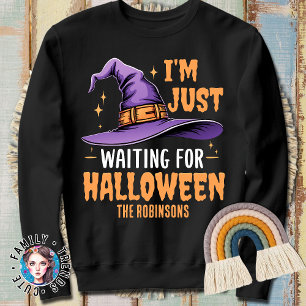 Sweatshirt Le Casquette des sorcières attend Halloween