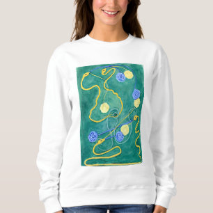 Sweatshirt Le chaos primitif par Hilma af Klint