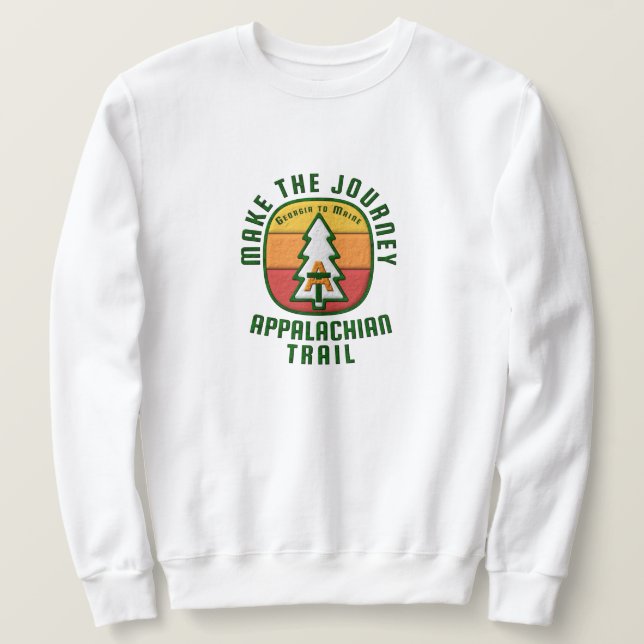 Sweatshirt Le Chemin Des Appalaches Fait Le Voyage (Design devant)