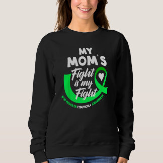 Sweatshirt Le combat de ma mère est mon combat contre le lymp