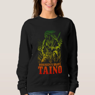 Sweatshirt Le courageux guerrier taino de Boriken