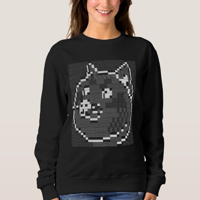 Sweatshirt Le Doge Est Arrivé Gamer Conversation Shirt (Devant)