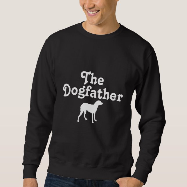 Sweatshirt Le Dogfather - Funny Chien Movie Pun pour les amou (Devant)
