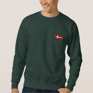 Sweatshirt Le drapeau du Danemark