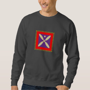 Sweatshirt Le drapeau persan d'empire de Sassanid