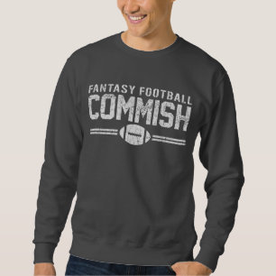 Sweatshirt Le football Commish d'imaginaire