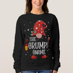 Sweatshirt Le Gnome Grumpy Matching Famille Gnome de Noël P