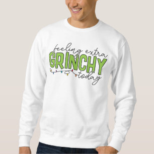 Sweatshirt Le Grinch Sentiment particulièrement grincheux a