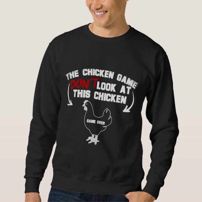 Sweatshirt Le jambon de poulet (Devant)